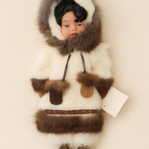 MeMeLuck “Mariak” Alaskan Doll 15" Made in Alaska Heritage Collectible
